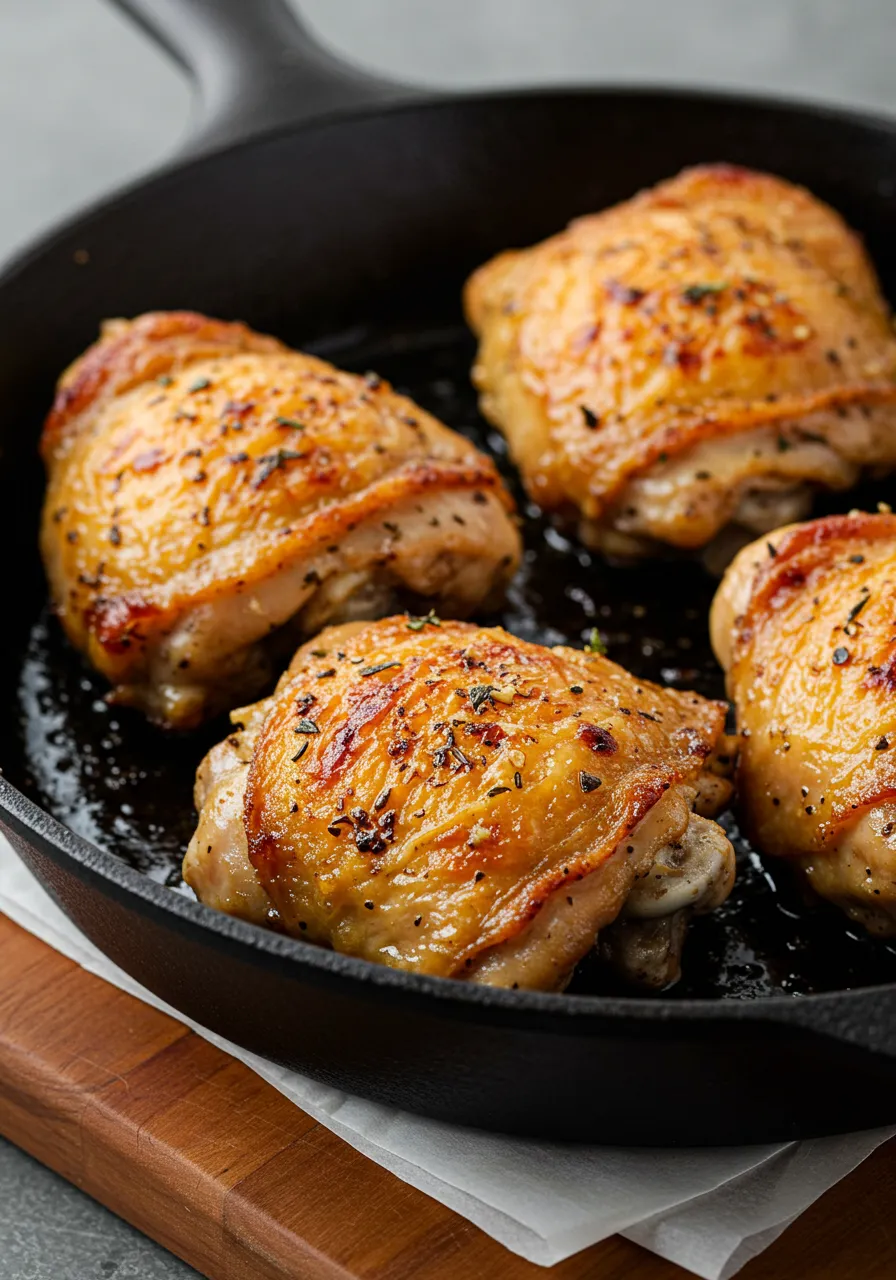 Crispy Chicken Thighs - secondary view